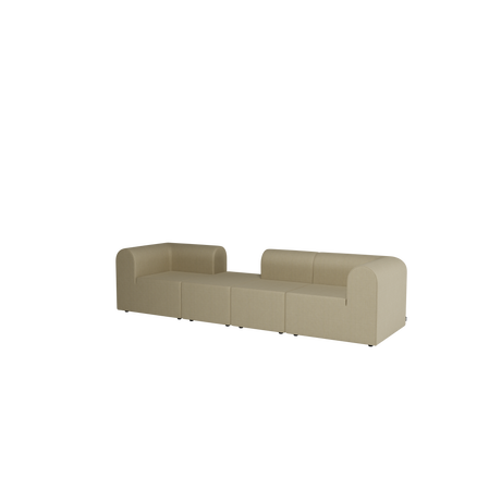 Paradigm 4-personers sofa med armlæn fra Montana - Technicolour 0210 - Jacobsen Plus