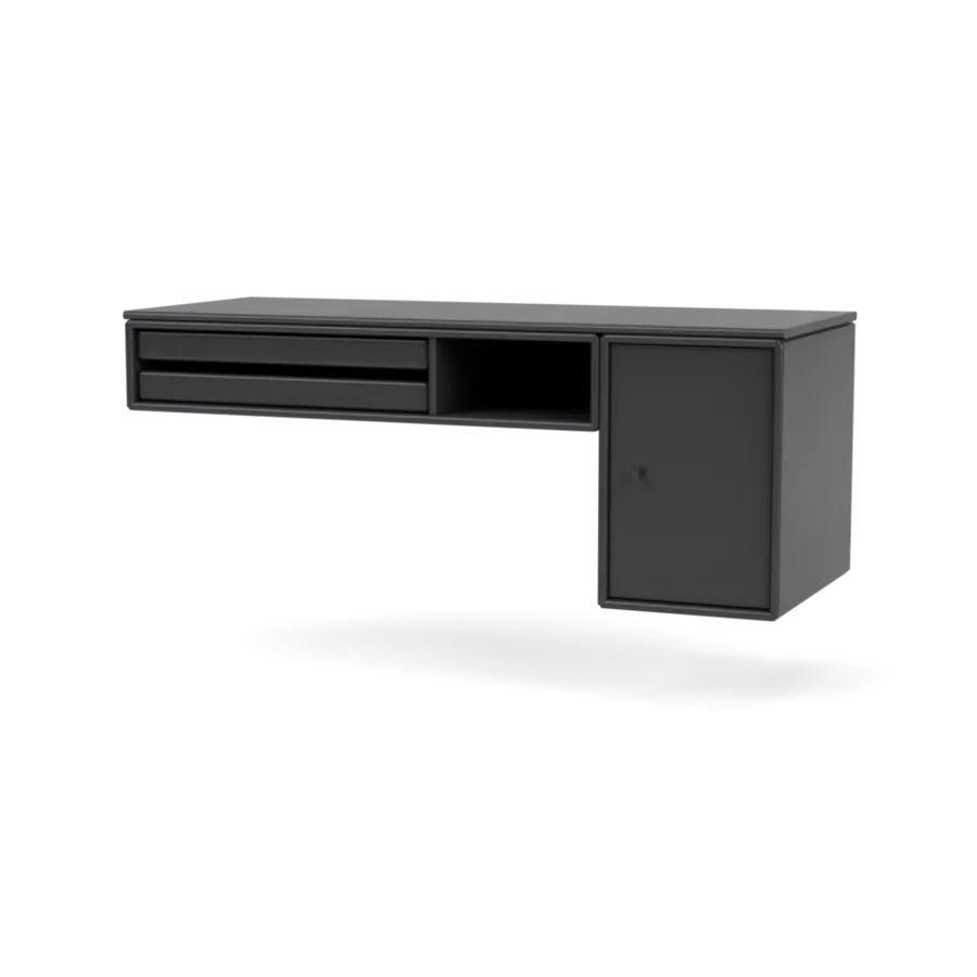 Bureau skrivebord fra Montana - Anthracite - Jacobsen Plus