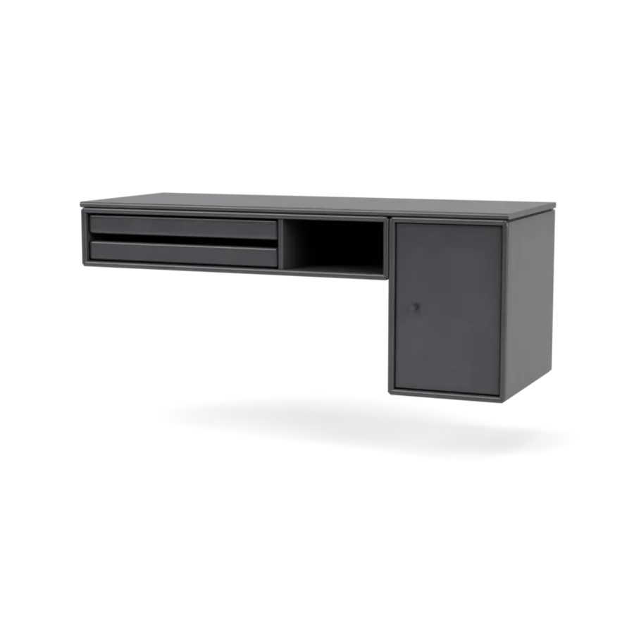 Bureau skrivebord fra Montana - Coal - Jacobsen Plus
