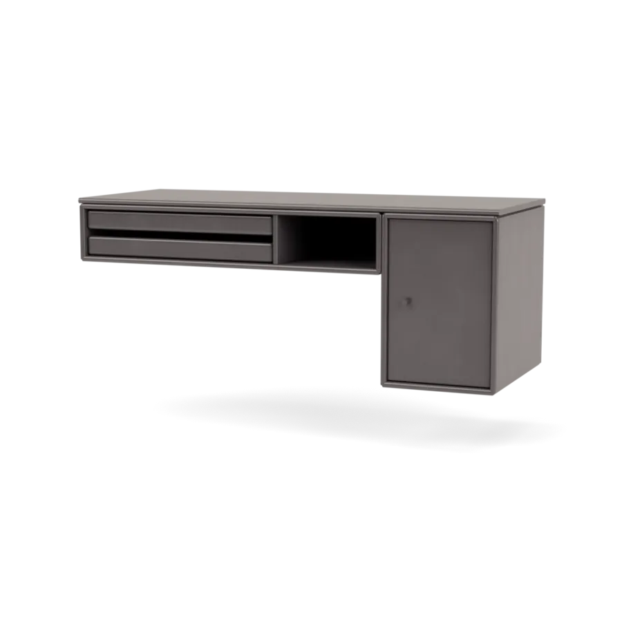Bureau skrivebord fra Montana - Coffee - Jacobsen Plus