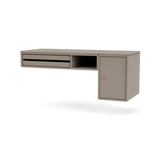 Bureau skrivebord fra Montana - Truffle - Jacobsen Plus
