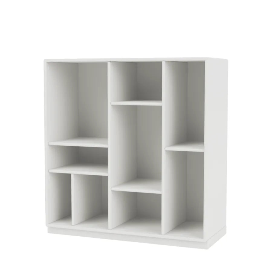 Compile inkl. sokkel fra Montana - White / Sokkel 3 cm - Jacobsen Plus