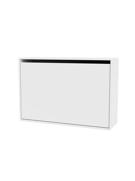 Skoskab, dybde 30 cm fra Montana - Snow - Jacobsen Plus