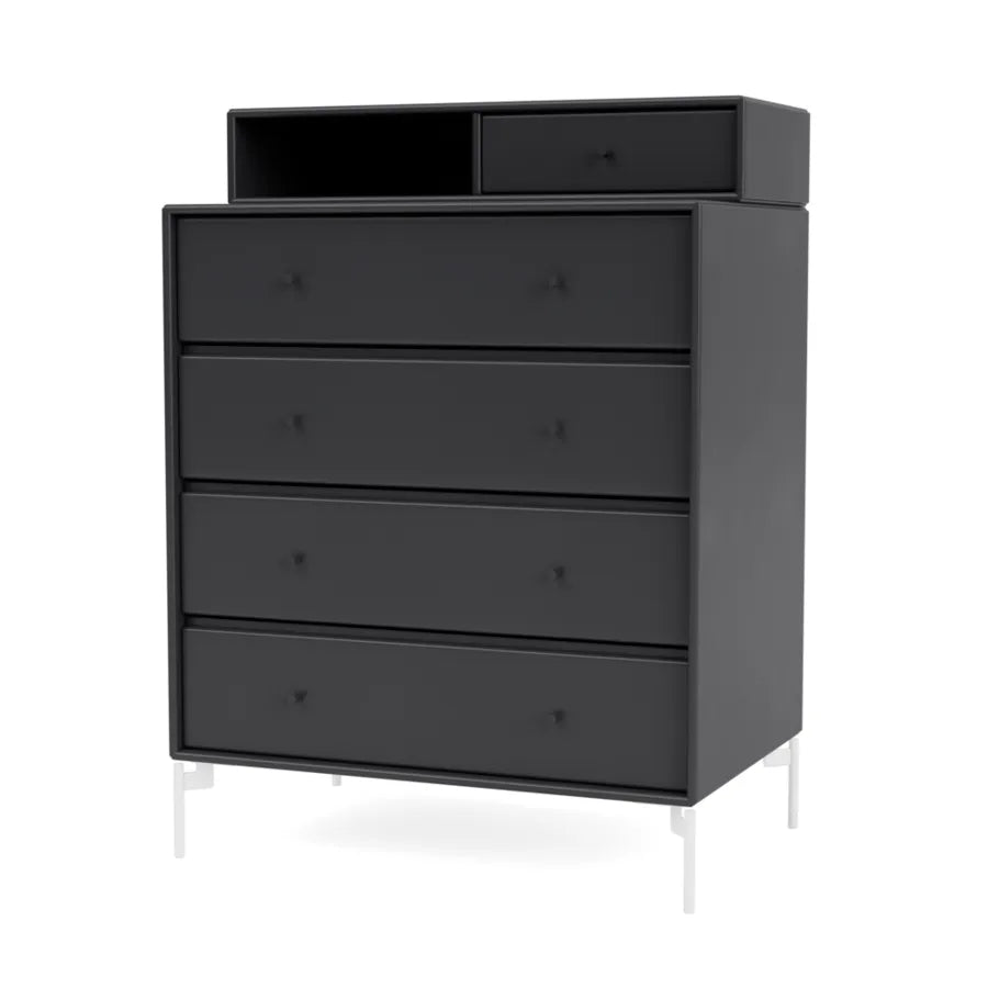 Keep inkl. ben fra Montana - Anthracite / Snow - Jacobsen Plus