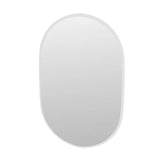 Look Ovalt Spejl fra Montana - White - Jacobsen Plus