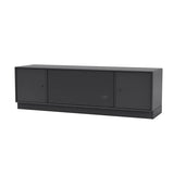TV & Sound modul Octave III, SI13 medium, inkl. sokkel fra Montana - Anthracite / 7 cm sokkel - Jacobsen Plus