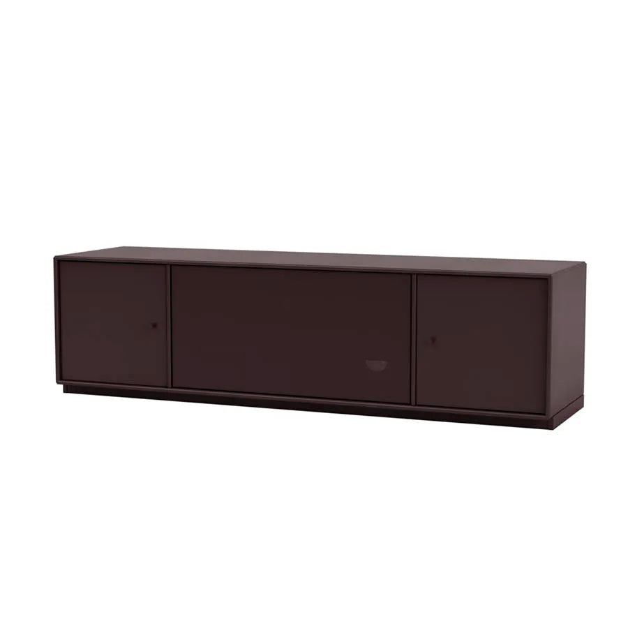 TV & Sound modul Octave III, SI13 medium, inkl. sokkel fra Montana - Balsamic / 3 cm sokkel - Jacobsen Plus