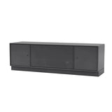 TV & Sound modul Octave III, SI13 medium, inkl. sokkel fra Montana - Coal / 7 cm sokkel - Jacobsen Plus