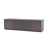 TV & Sound modul Octave III, SI13 medium, inkl. sokkel fra Montana - Coffee / 3 cm sokkel - Jacobsen Plus