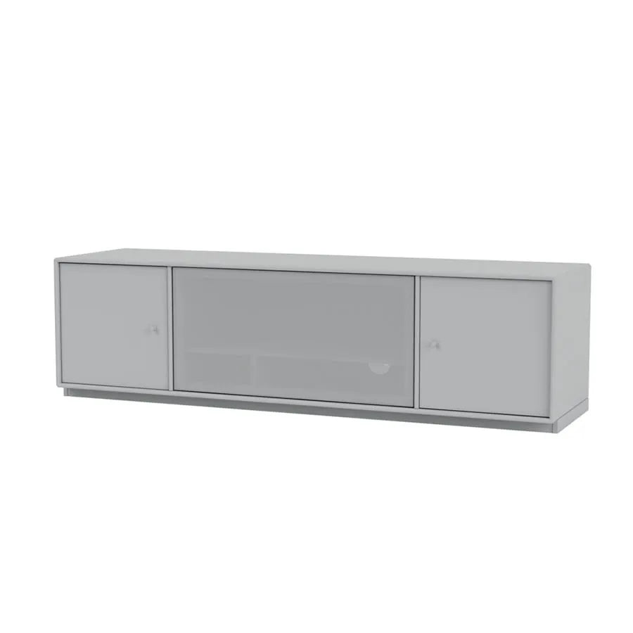 TV & Sound modul Octave III, SI13 medium, inkl. sokkel fra Montana - Fjord / 3 cm sokkel - Jacobsen Plus