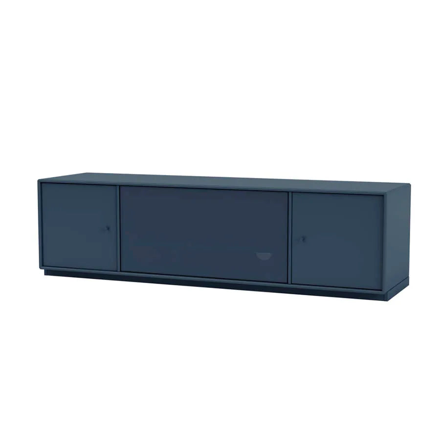 TV & Sound modul Octave III, SI13 medium, inkl. sokkel fra Montana - Juniper / 3 cm sokkel - Jacobsen Plus