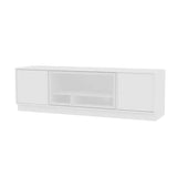 TV & Sound modul Octave III, SI13 medium, inkl. sokkel fra Montana - New white / 7 cm sokkel - Jacobsen Plus