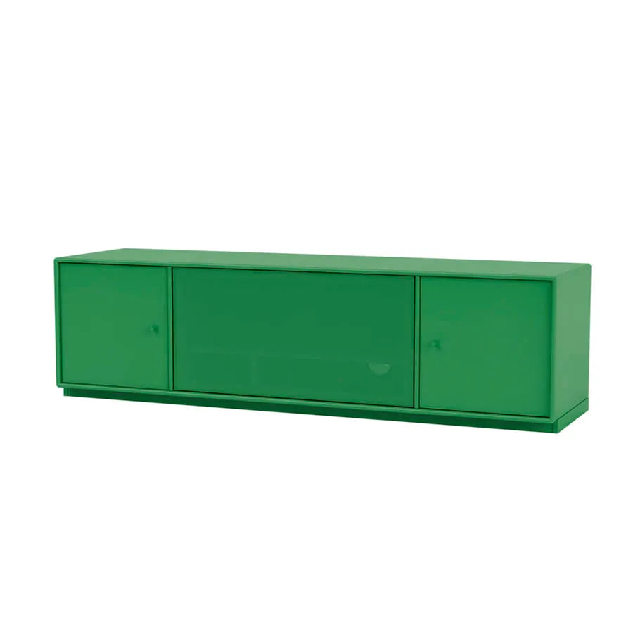 TV & Sound modul Octave III, SI13 medium, inkl. sokkel fra Montana - Parsley / 3 cm sokkel - Jacobsen Plus
