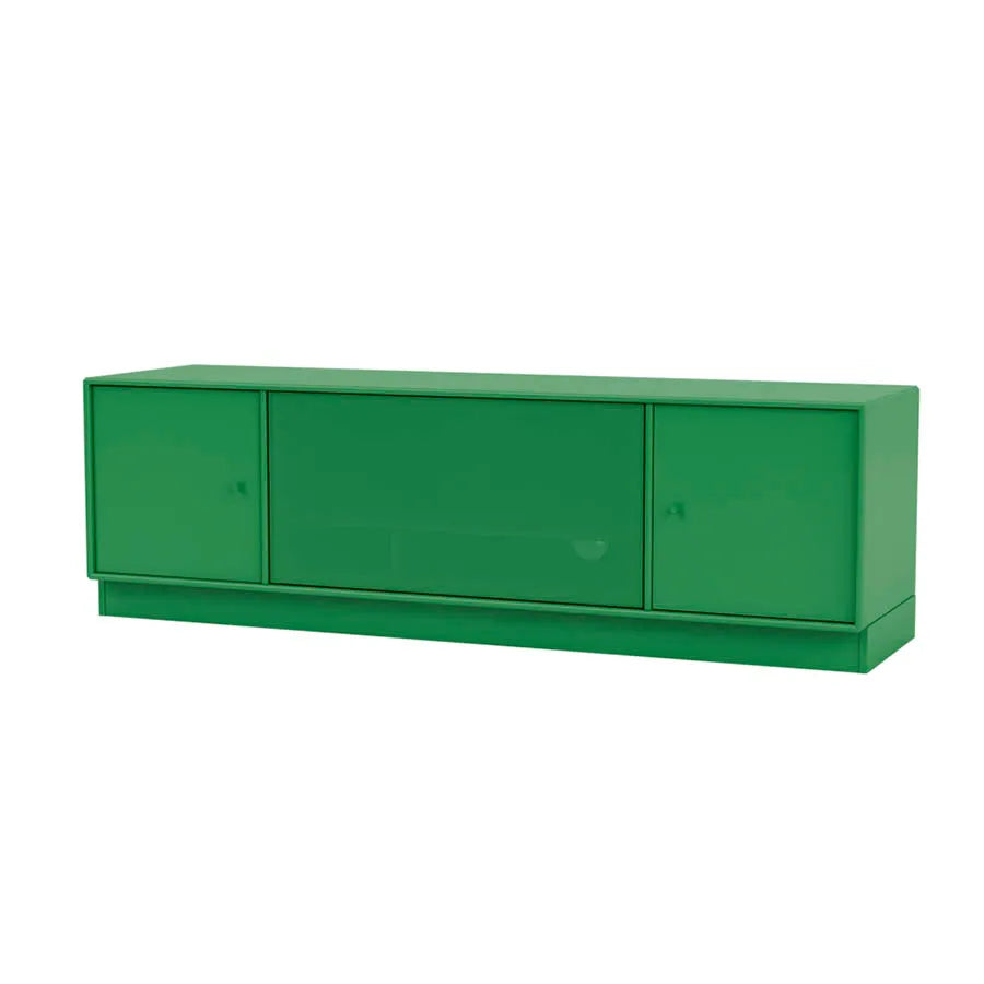 TV & Sound modul Octave III, SI13 medium, inkl. sokkel fra Montana - Parsley / 7 cm sokkel - Jacobsen Plus