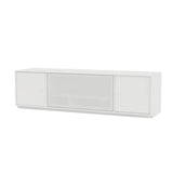 TV & Sound modul Octave III, SI13 medium, inkl. sokkel fra Montana - White / 3 cm sokkel - Jacobsen Plus