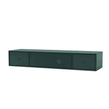 TV & Sound modul Octave II, VI18 medium, inkl. ophæng fra Montana - Black Jade - Jacobsen Plus