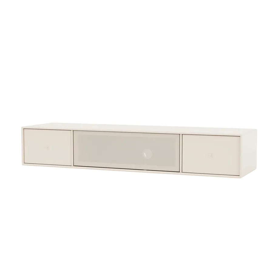 TV & Sound modul Octave II, VI18 medium, inkl. ophæng fra Montana - Oat - Jacobsen Plus
