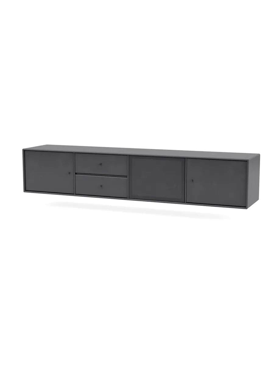 TV & Sound Modul, Octave VIII, inkl. ophæng fra Montana - Coal - Jacobsen Plus