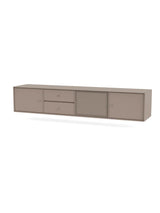 TV & Sound Modul, Octave VIII, inkl. ophæng fra Montana - Truffle - Jacobsen Plus