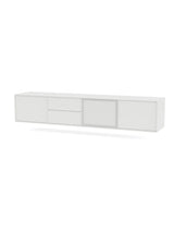 TV & Sound Modul, Octave VIII, inkl. ophæng fra Montana - White - Jacobsen Plus