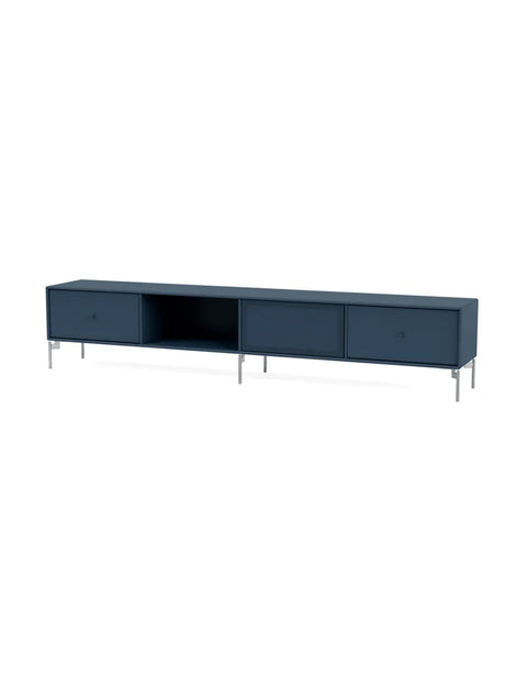 TV & Sound Modul, Octave VII, inkl. metal ben fra Montana - Acacia / Krom - Jacobsen Plus