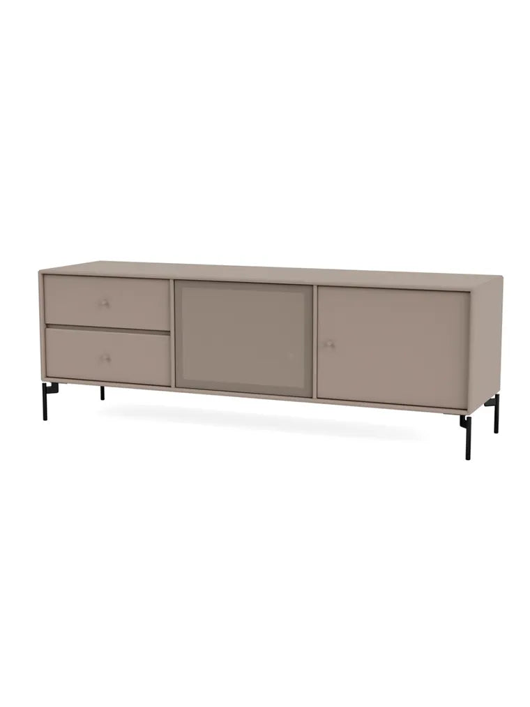 TV & Sound Modul, Octave VI, inkl. ben black fra Montana - Truffle - Jacobsen Plus
