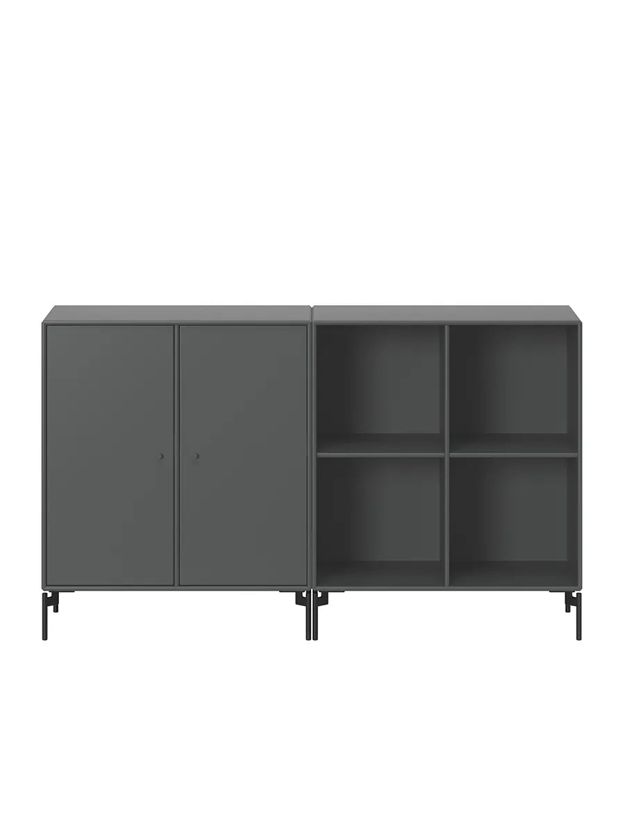 Pair, inkl. ben fra Montana - Anthracite / Black - Jacobsen Plus