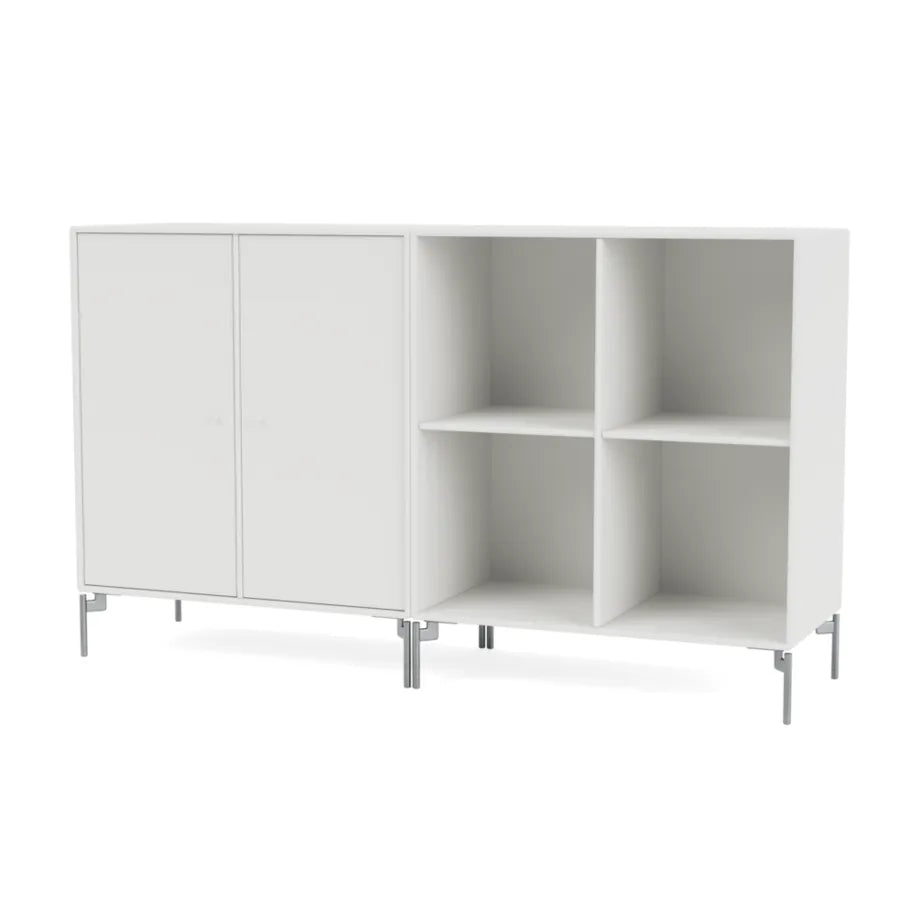 Pair, inkl. ben fra Montana - White / Krom - Jacobsen Plus