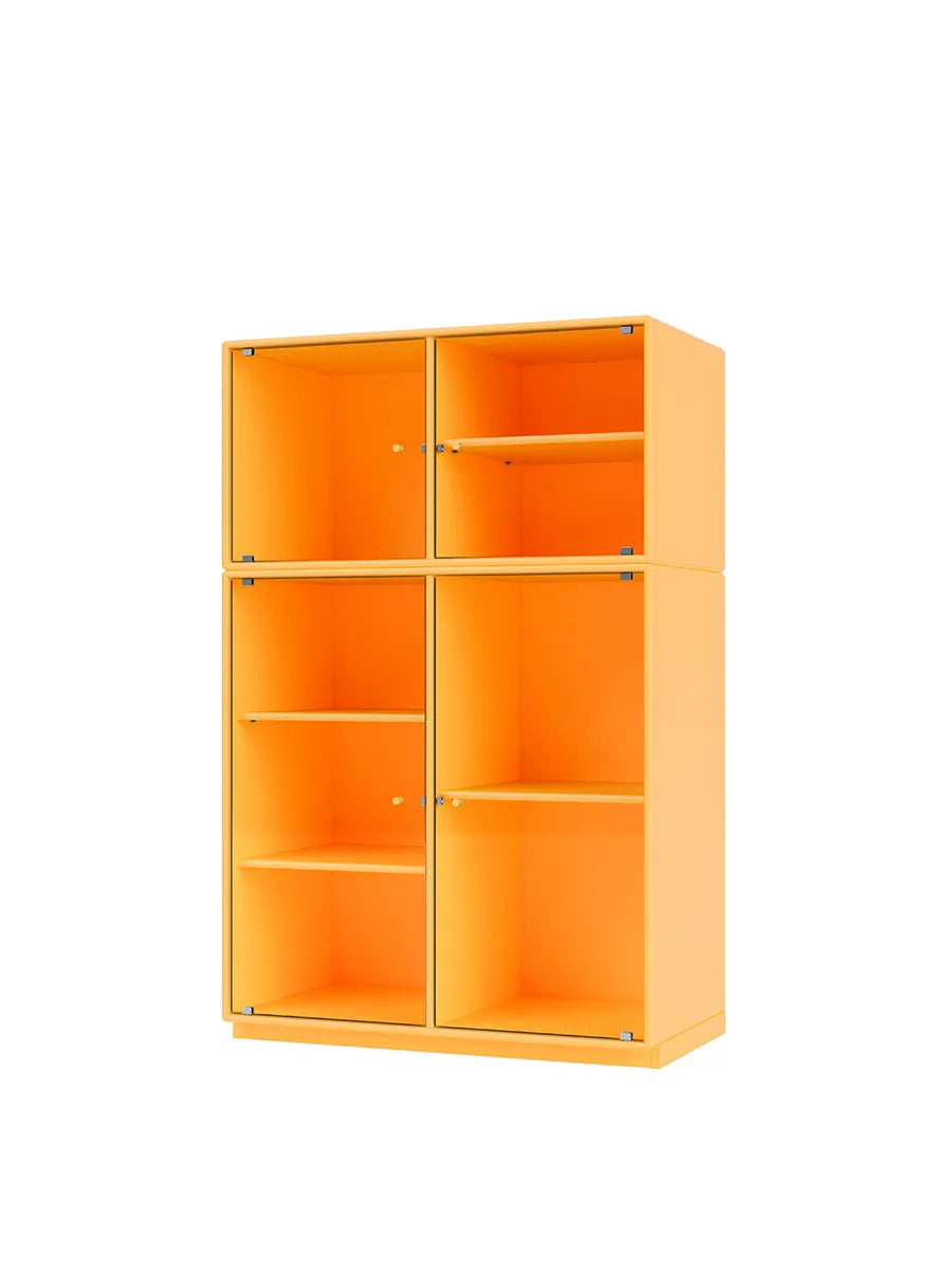 Ripple III Vitrineskab, inkl. sokkel fra Montana