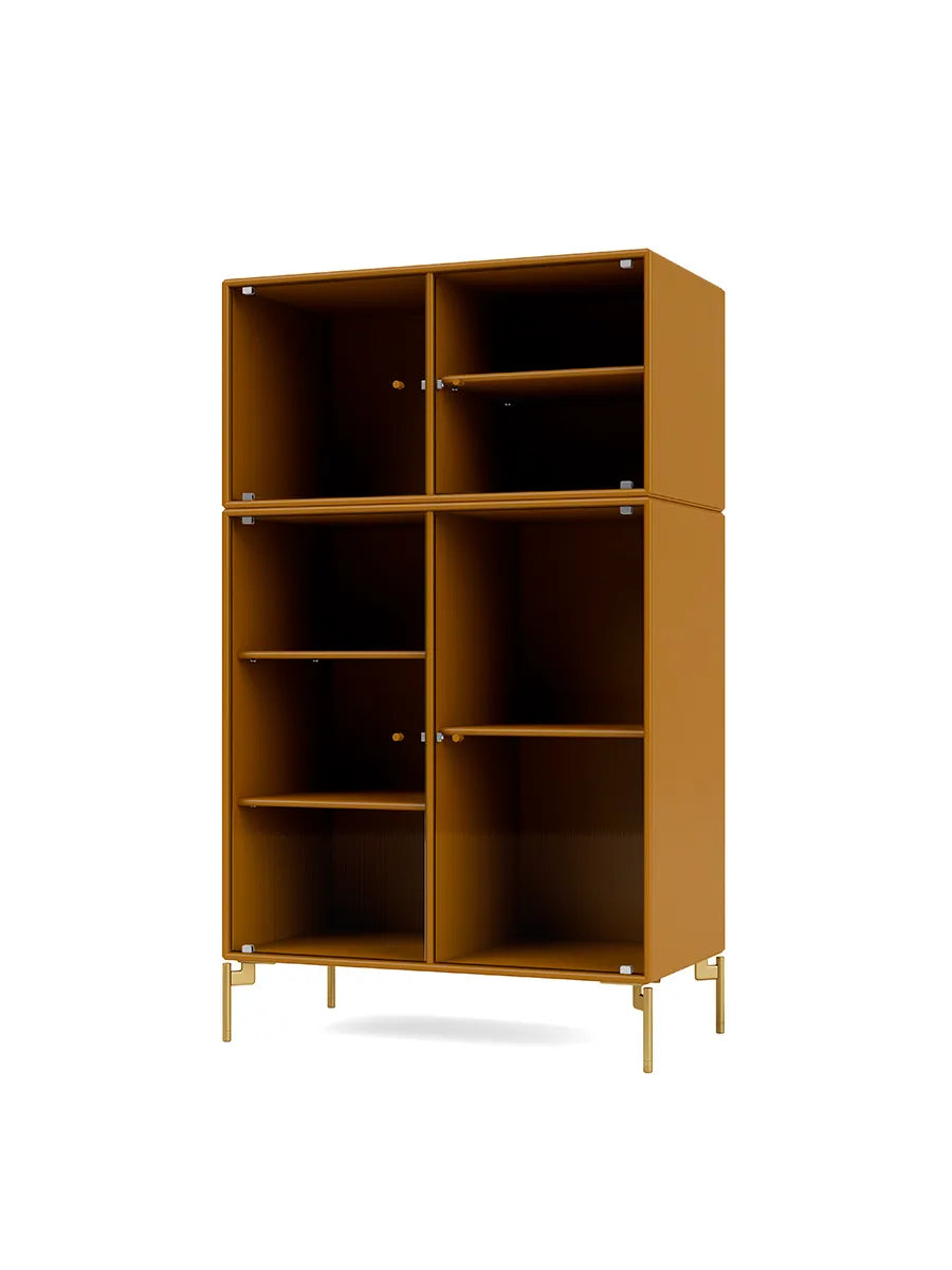 Ripple III Vitrineskab, inkl. ben fra Montana