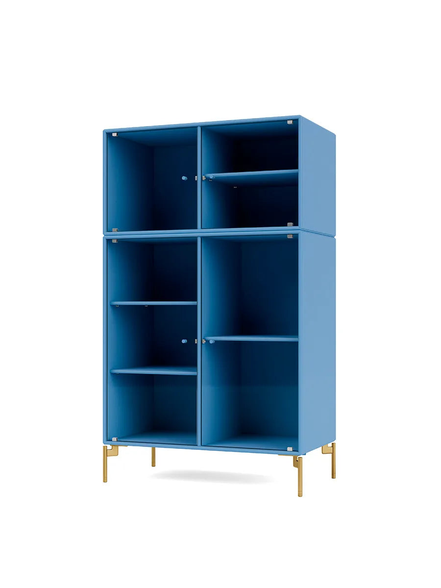 Ripple III Vitrineskab, inkl. ben fra Montana