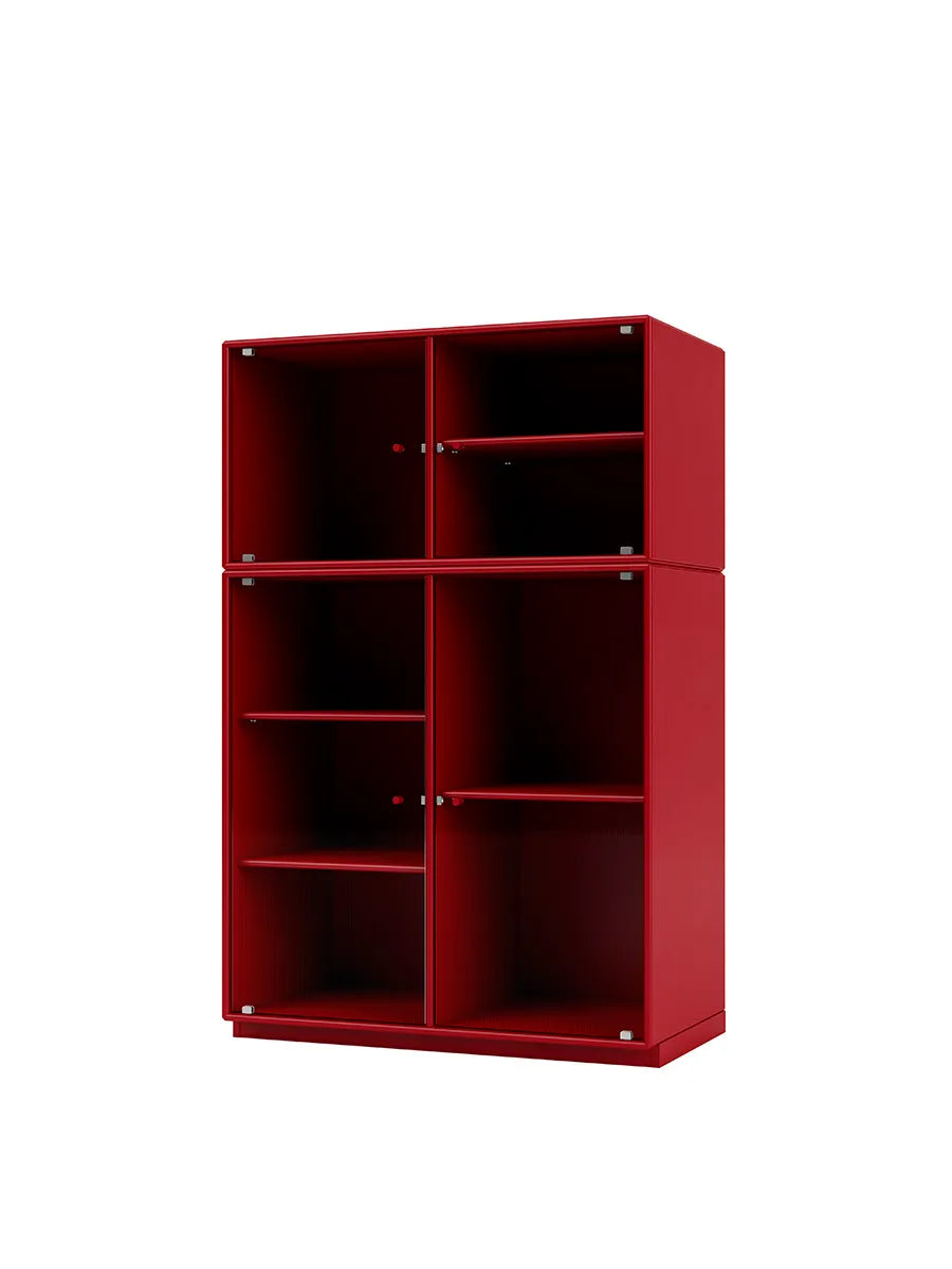 Ripple III Vitrineskab, inkl. sokkel fra Montana