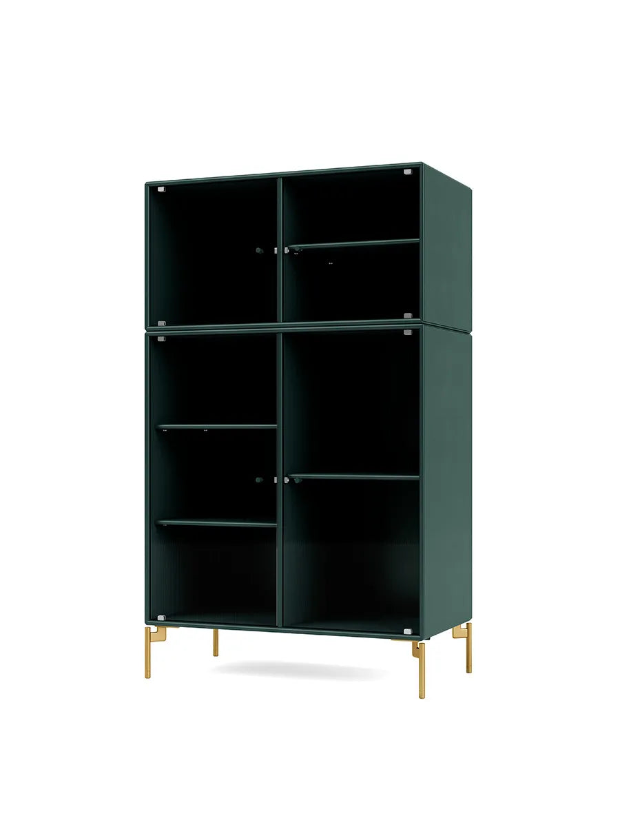 Ripple III Vitrineskab, inkl. ben fra Montana