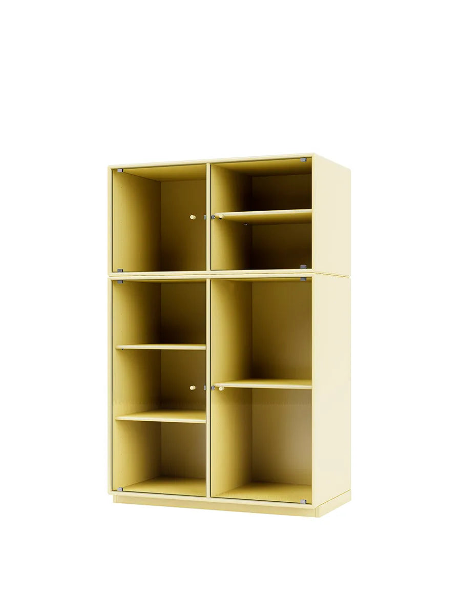 Ripple III Vitrineskab, inkl. sokkel fra Montana