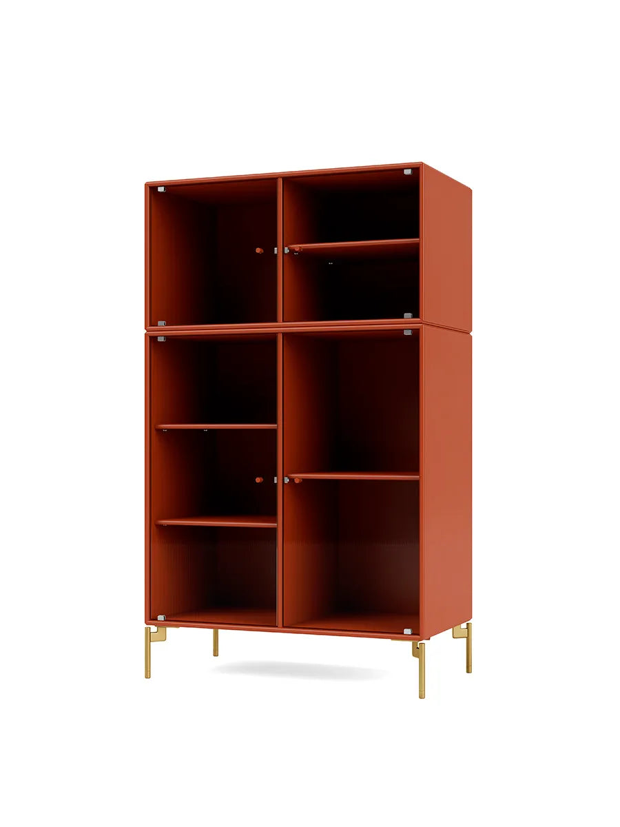 Ripple III Vitrineskab, inkl. ben fra Montana