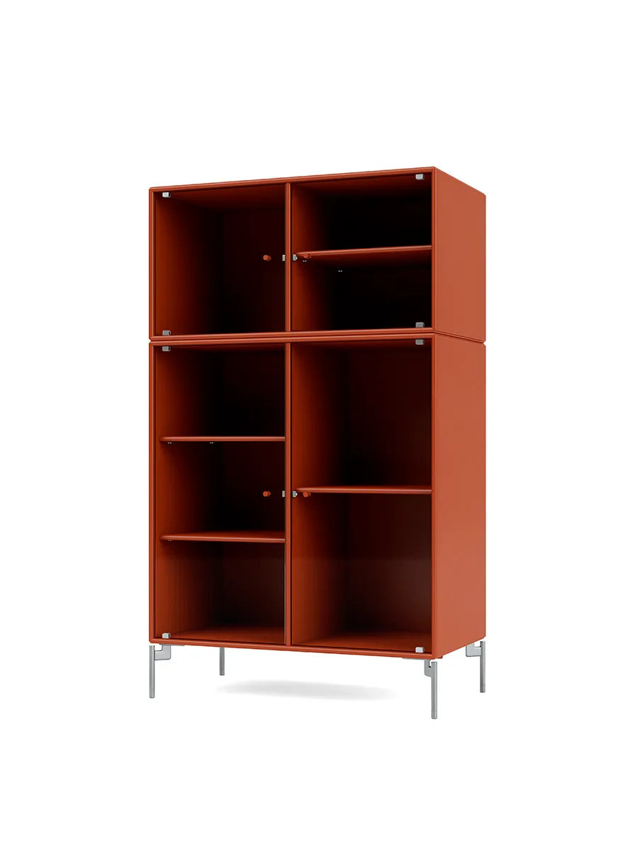 Ripple III Vitrineskab, inkl. ben fra Montana