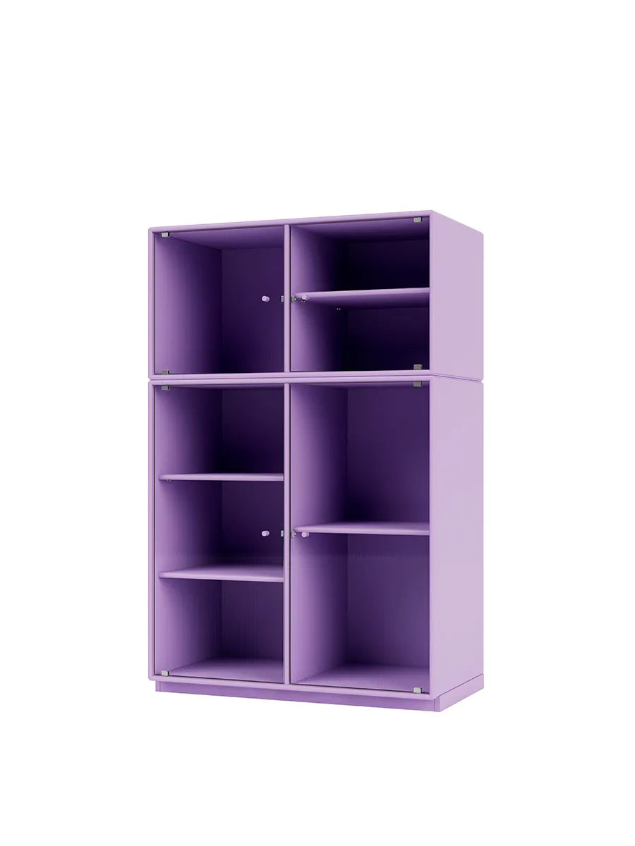 Ripple III Vitrineskab, inkl. sokkel fra Montana