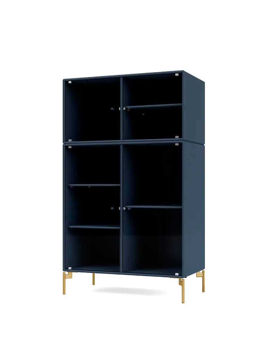 Ripple III Vitrineskab, inkl. ben fra Montana