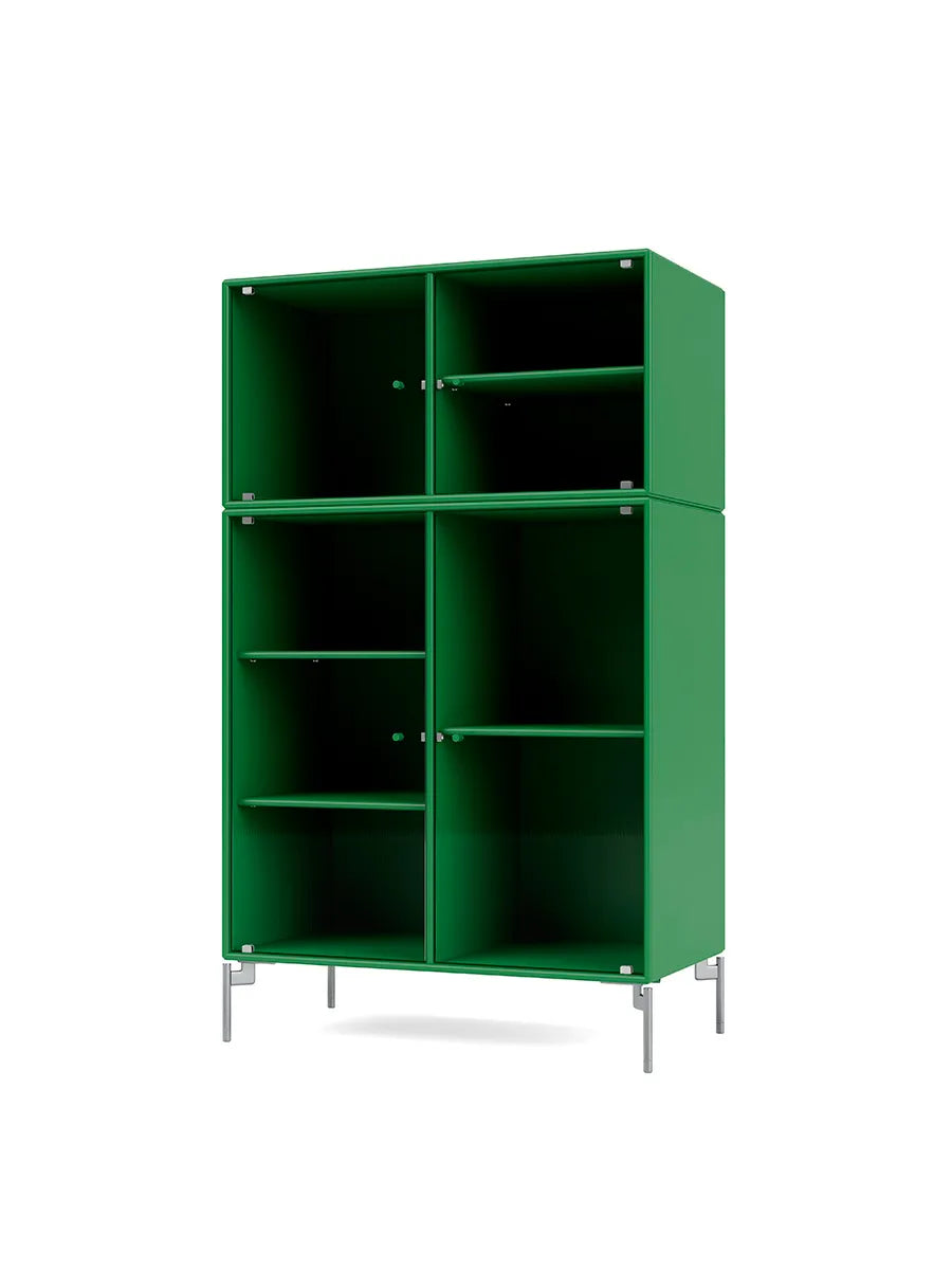 Ripple III Vitrineskab, inkl. ben fra Montana