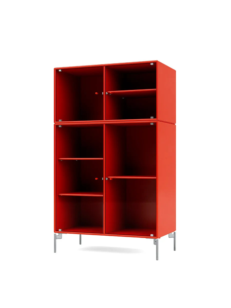 Ripple III Vitrineskab, inkl. ben fra Montana