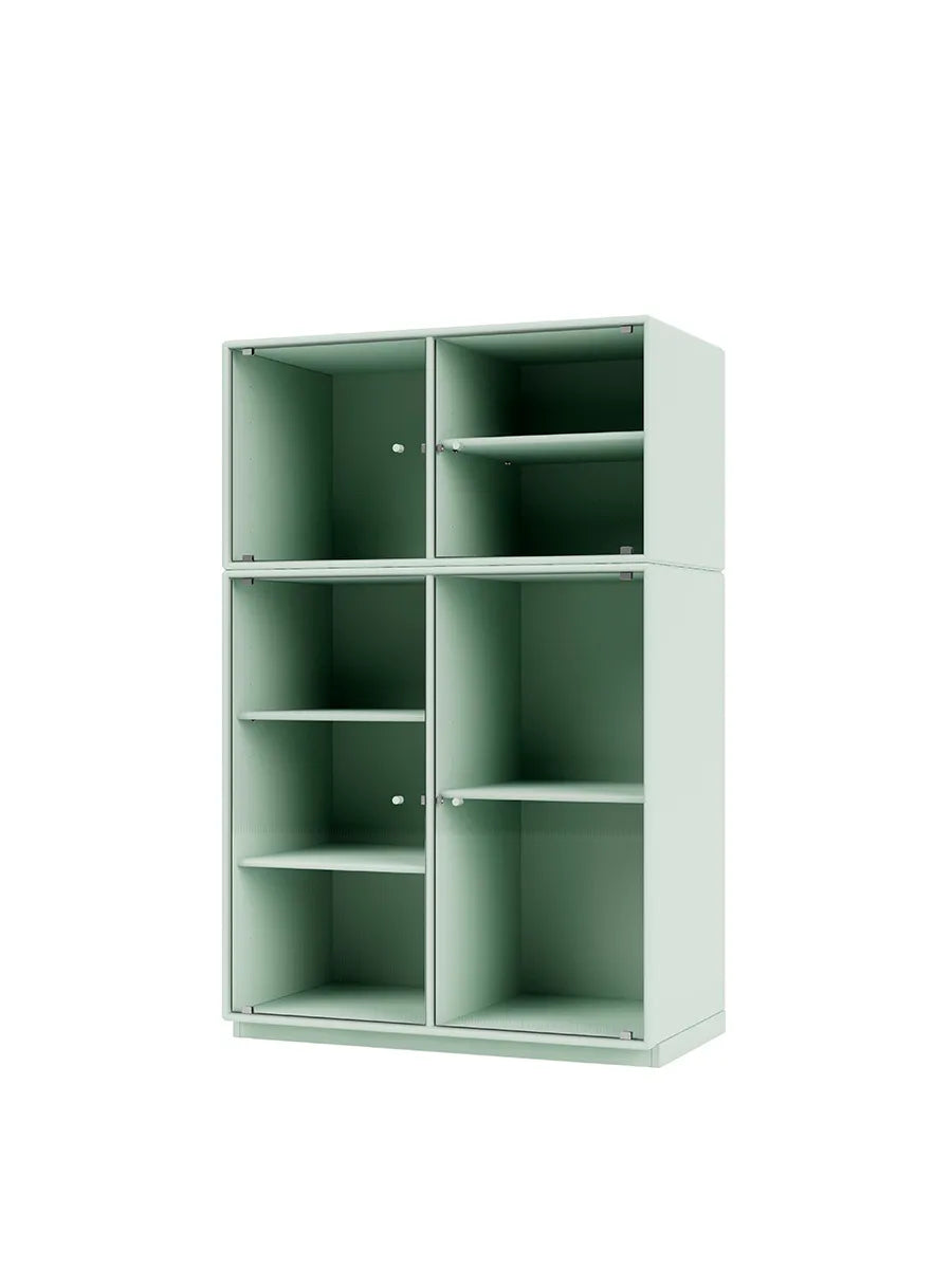 Ripple III Vitrineskab, inkl. sokkel fra Montana