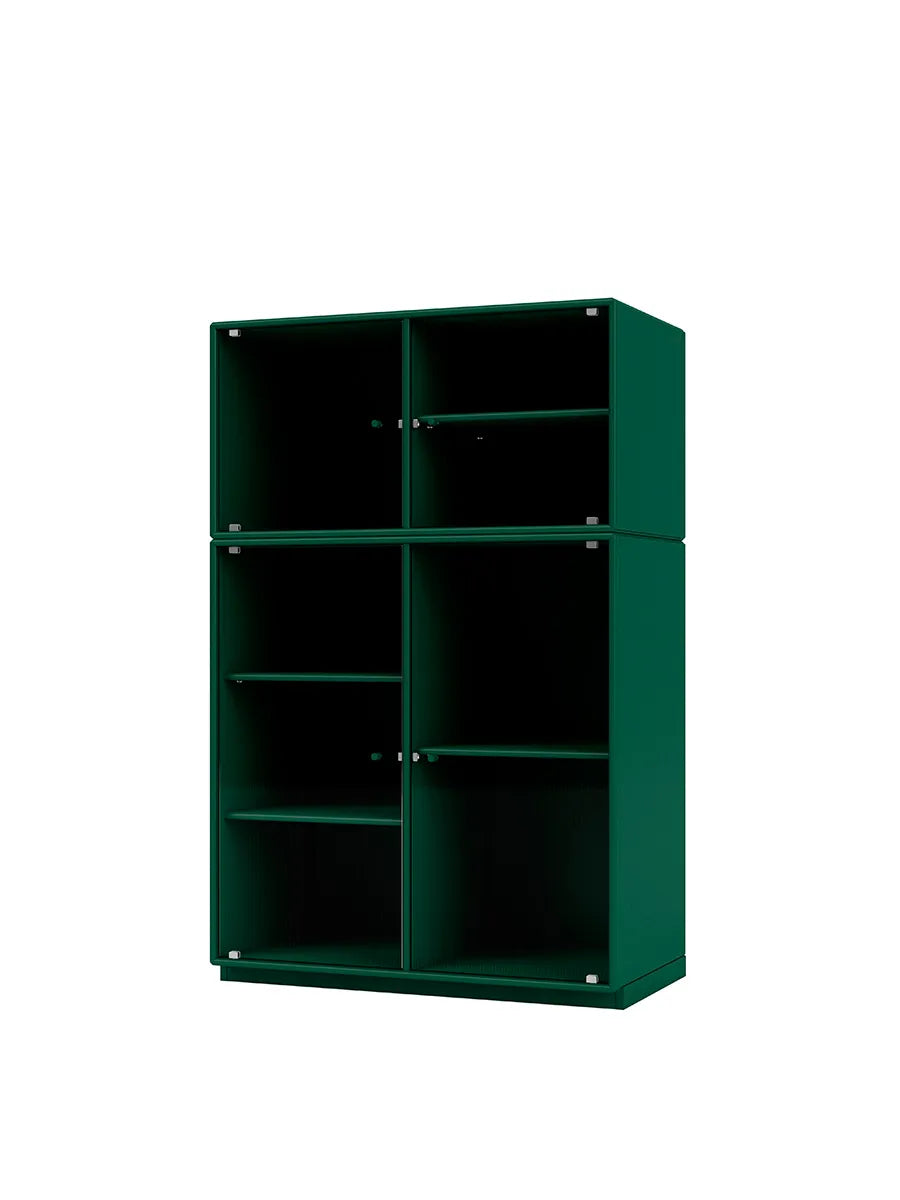 Ripple III Vitrineskab, inkl. sokkel fra Montana