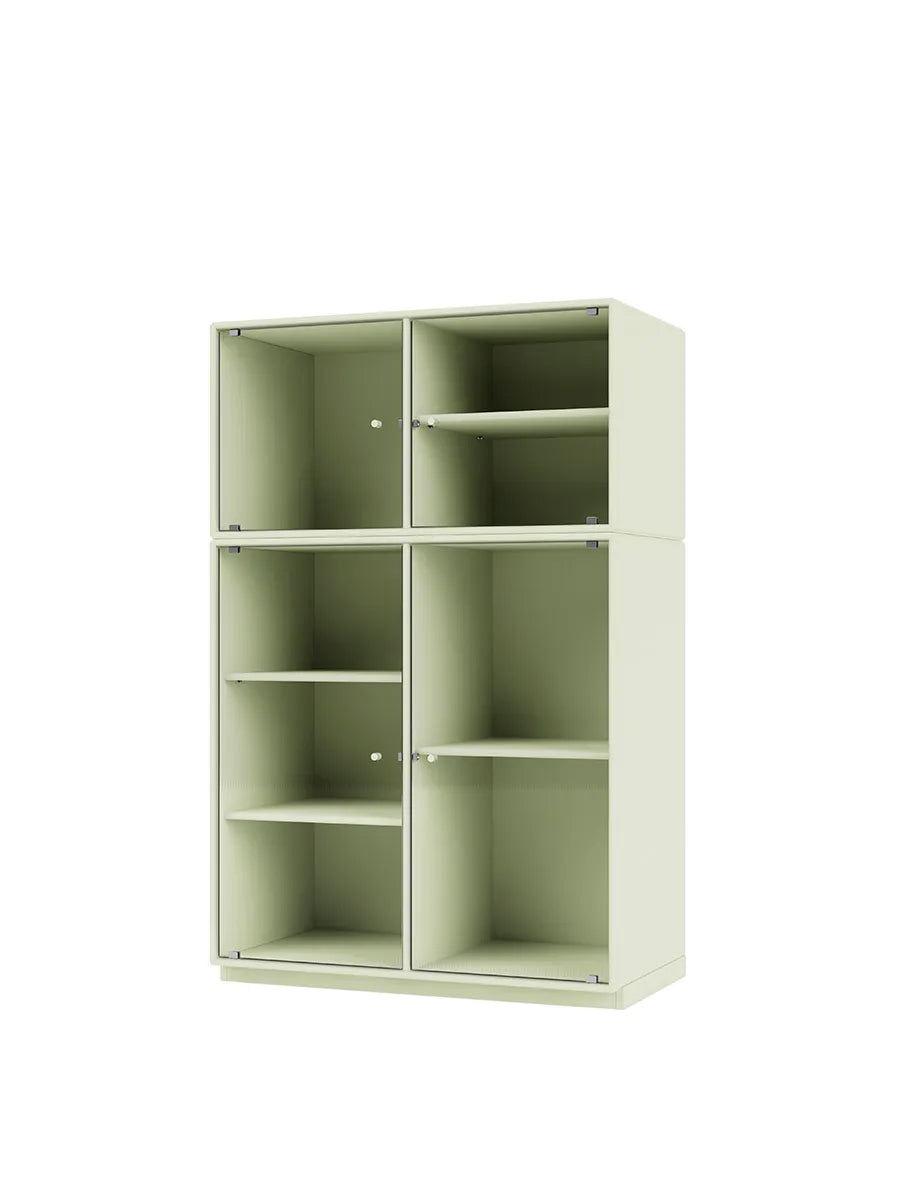 Ripple III Vitrineskab, inkl. sokkel fra Montana