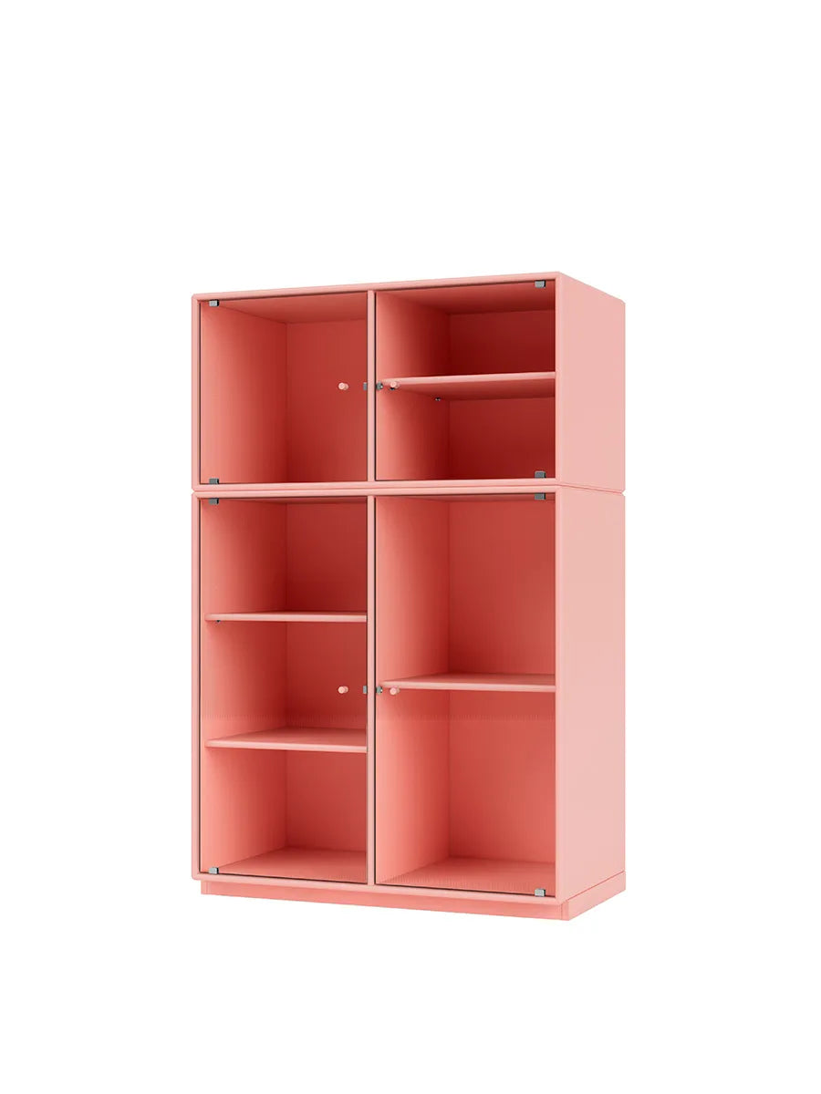 Ripple III Vitrineskab, inkl. sokkel fra Montana