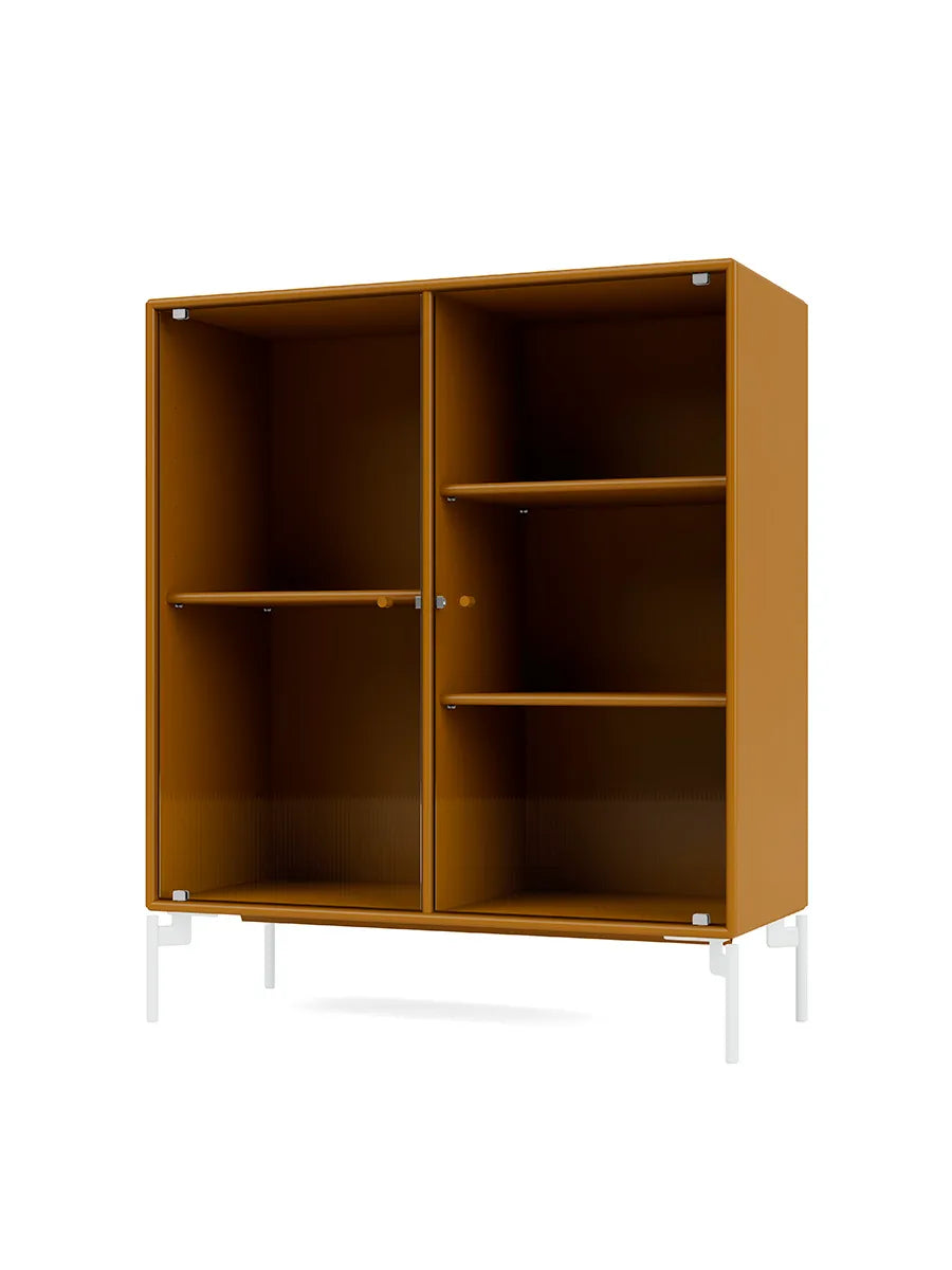 Ripple II Vitrineskab, inkl. ben fra Montana