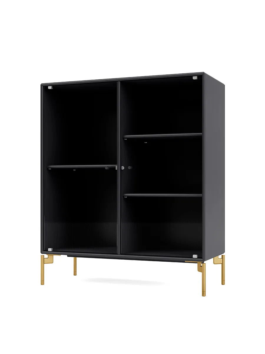 Ripple II Vitrineskab, inkl. ben fra Montana