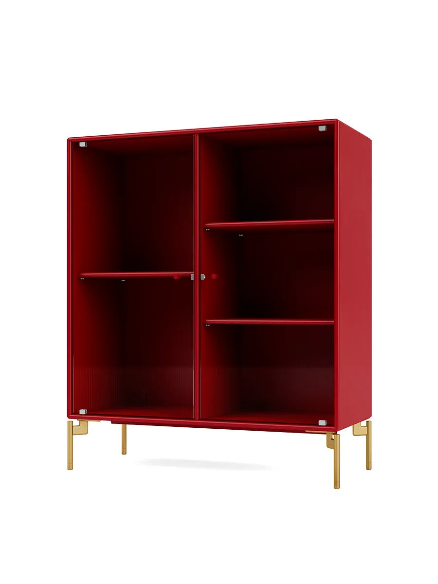 Ripple II Vitrineskab, inkl. ben fra Montana