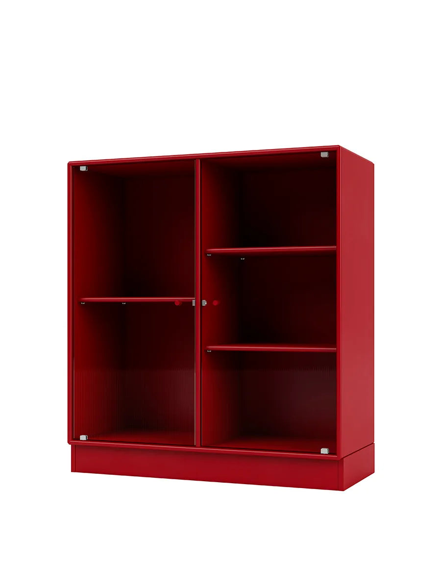 Ripple II Vitrineskab, inkl. sokkel fra Montana