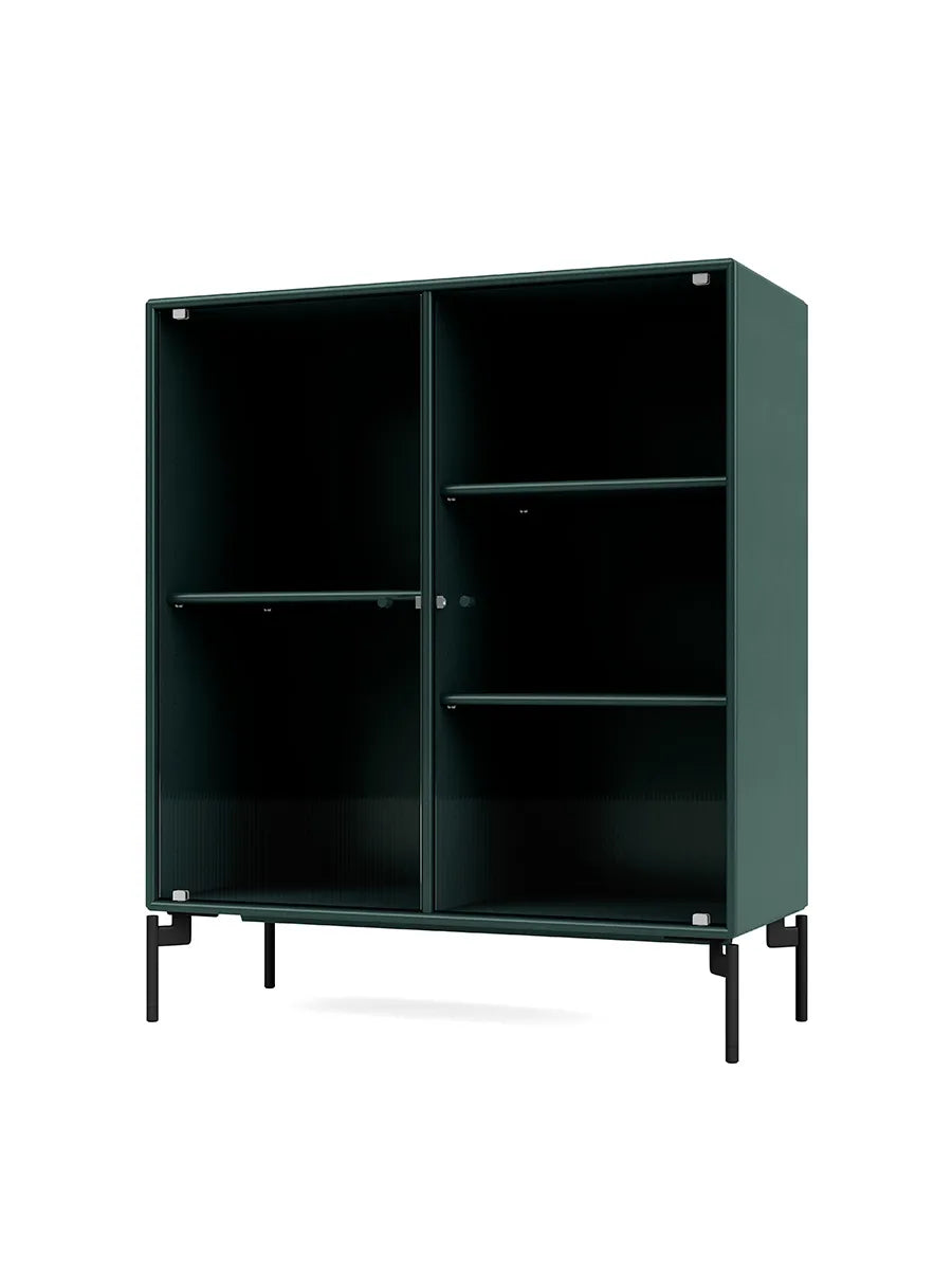 Ripple II Vitrineskab, inkl. ben fra Montana