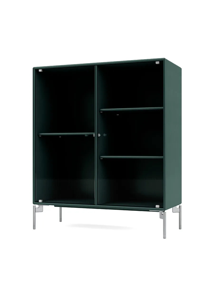 Ripple II Vitrineskab, inkl. ben fra Montana